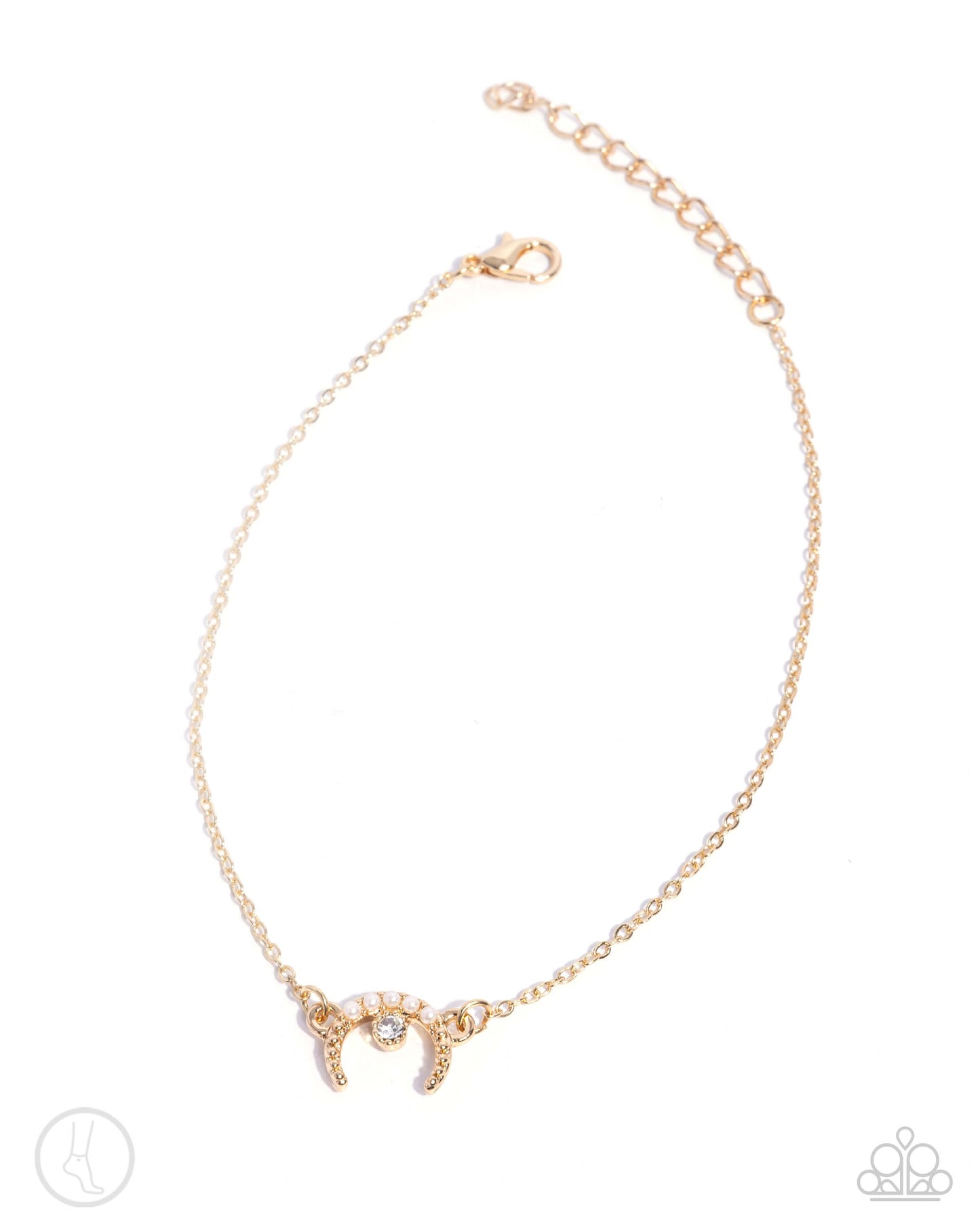 Got It Made - Gold Paparazzi Anklet $5 Jewelry with Janet Morgan Anklet