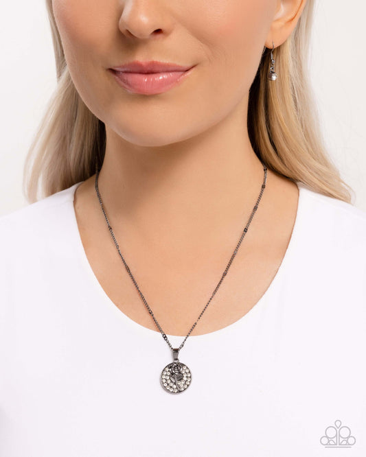 CUTIE and the Beast - Black Paparazzi Necklace $5 Jewelry with Janet Morgan Necklaces