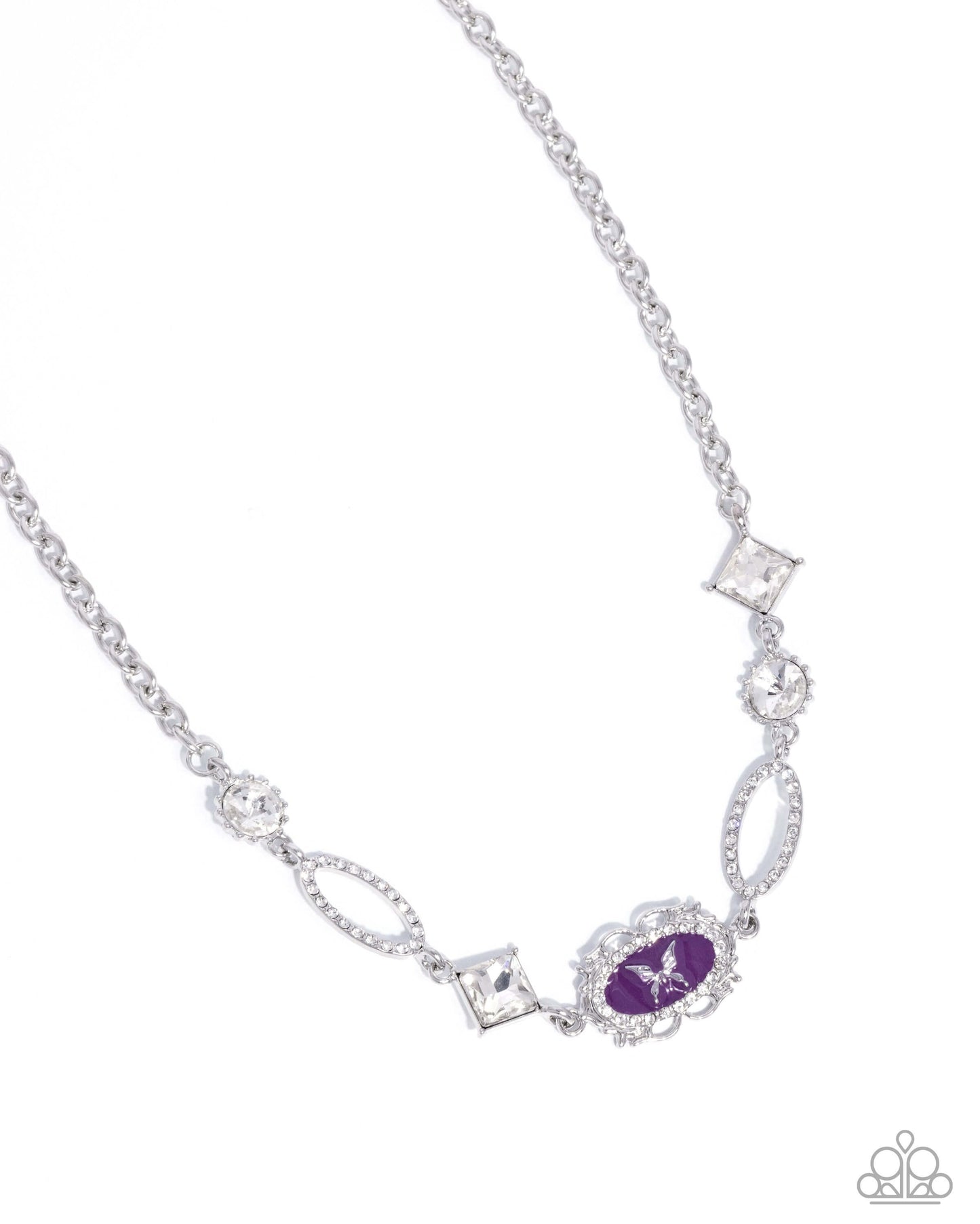 Aerial Approval - Purple Paparazzi Butterfly Necklace $5 Jewelry with Janet Morgan Necklaces