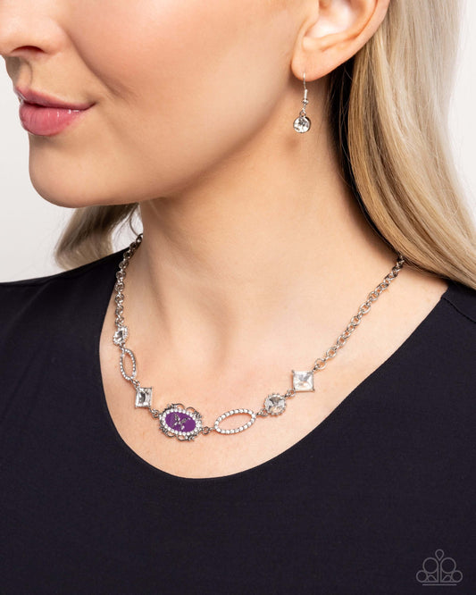 Aerial Approval - Purple Paparazzi Butterfly Necklace $5 Jewelry with Janet Morgan Necklaces
