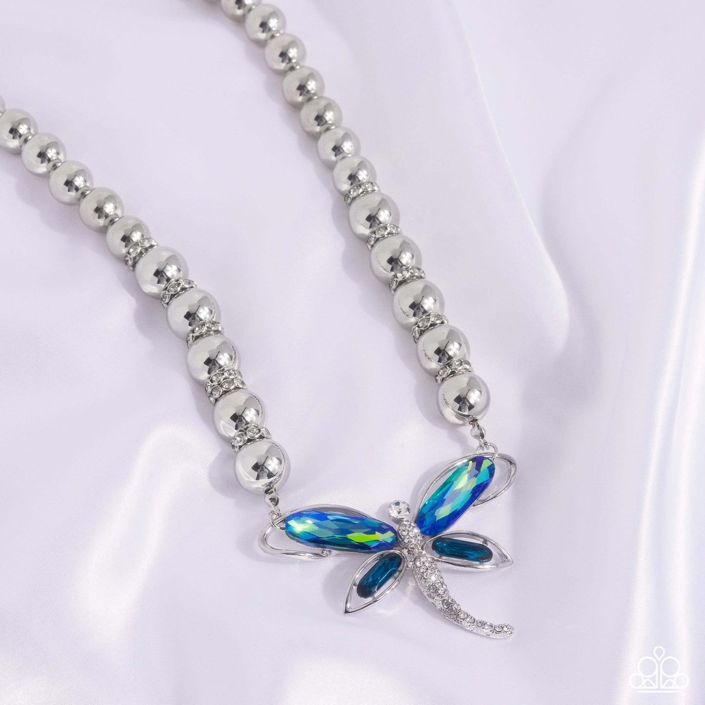 Sense of Propriety - Green Paparazzi Dragonfly Necklace $5 Jewelry with Janet Morgan Necklaces