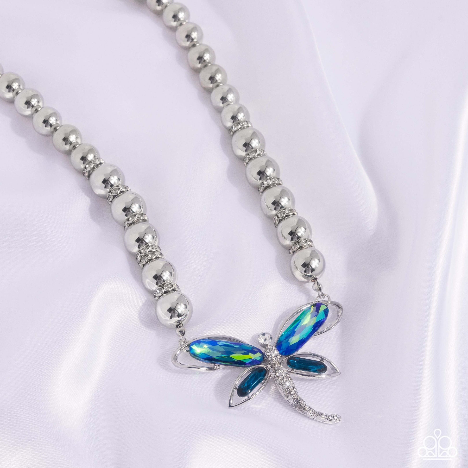 Sense of Propriety - Green Paparazzi Dragonfly Necklace $5 Jewelry with Janet Morgan Necklaces