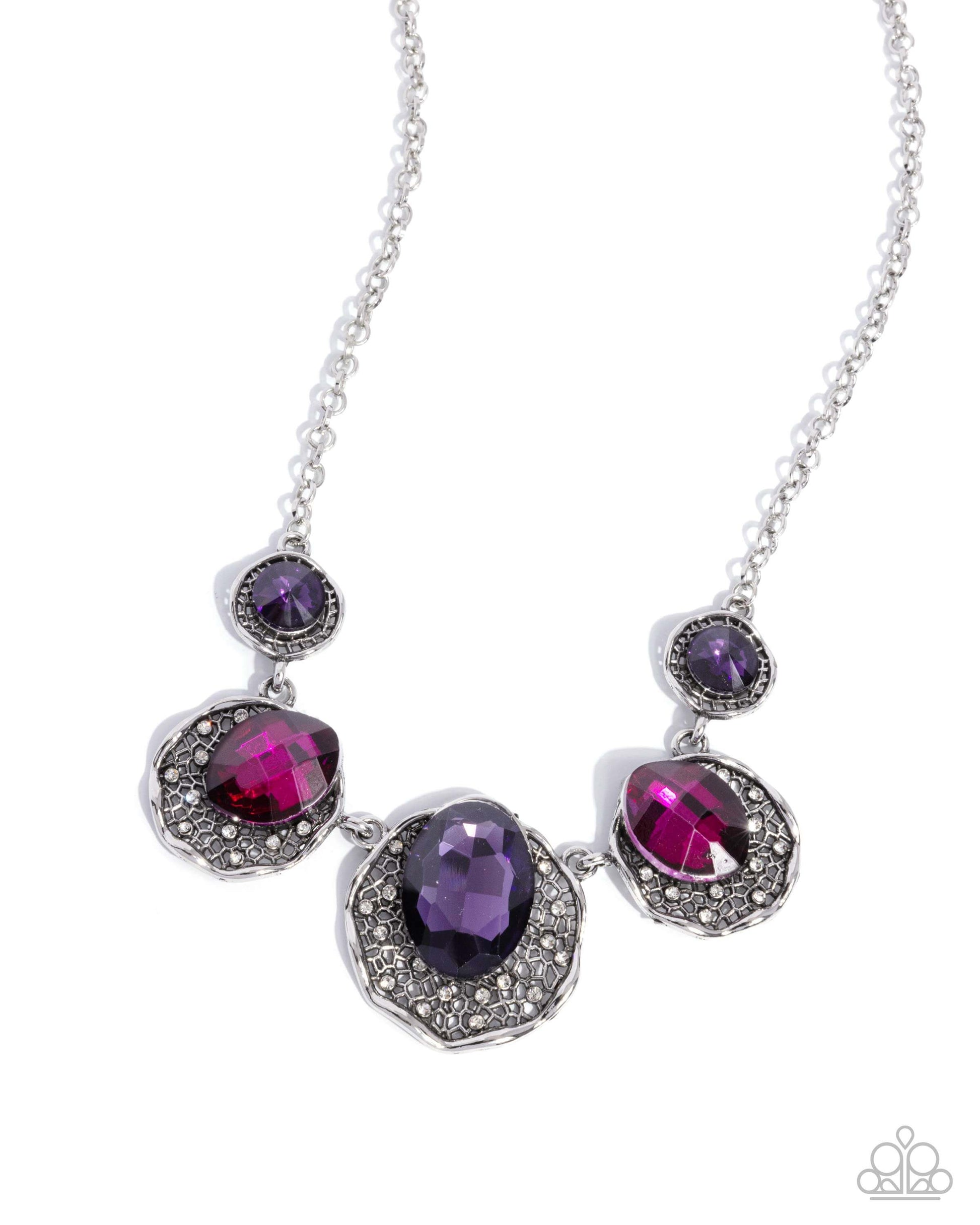 City Color - Purple Paparazzi Necklace $5 Jewelry with Janet Morgan Necklaces