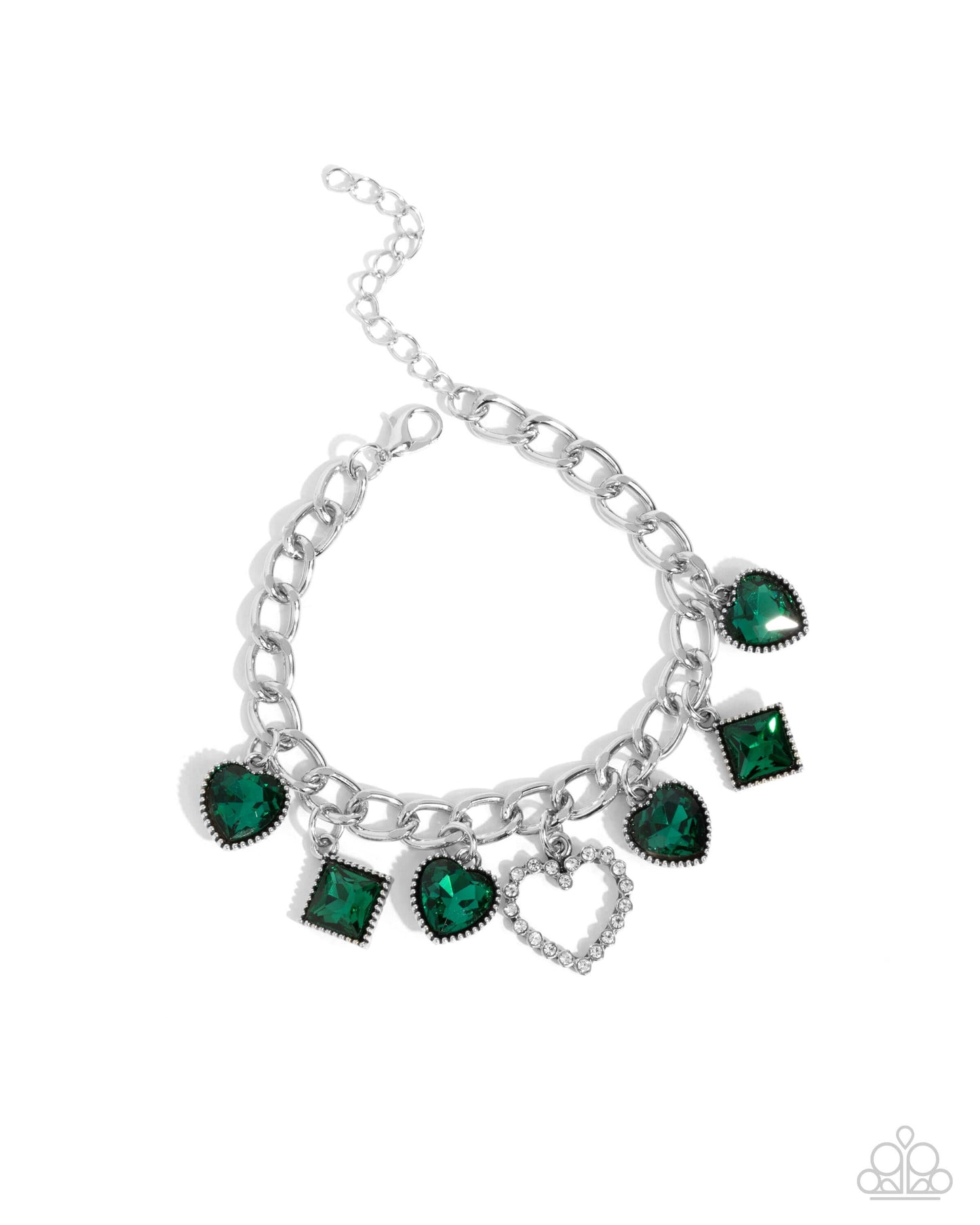 Framed Future - Green Paparazzi Bracelet $5 Jewelry with Janet Morgan Bracelets