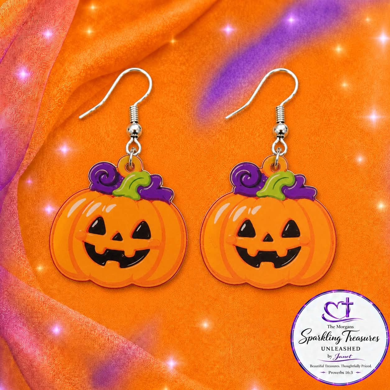 Tiny Treasure Halloween Earrings
