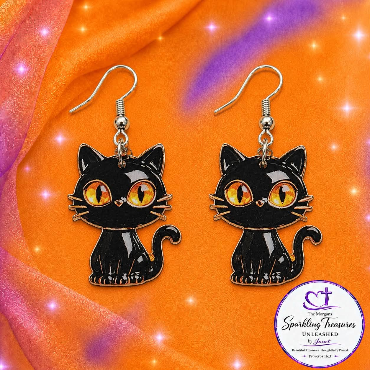 Tiny Treasure Halloween Earrings