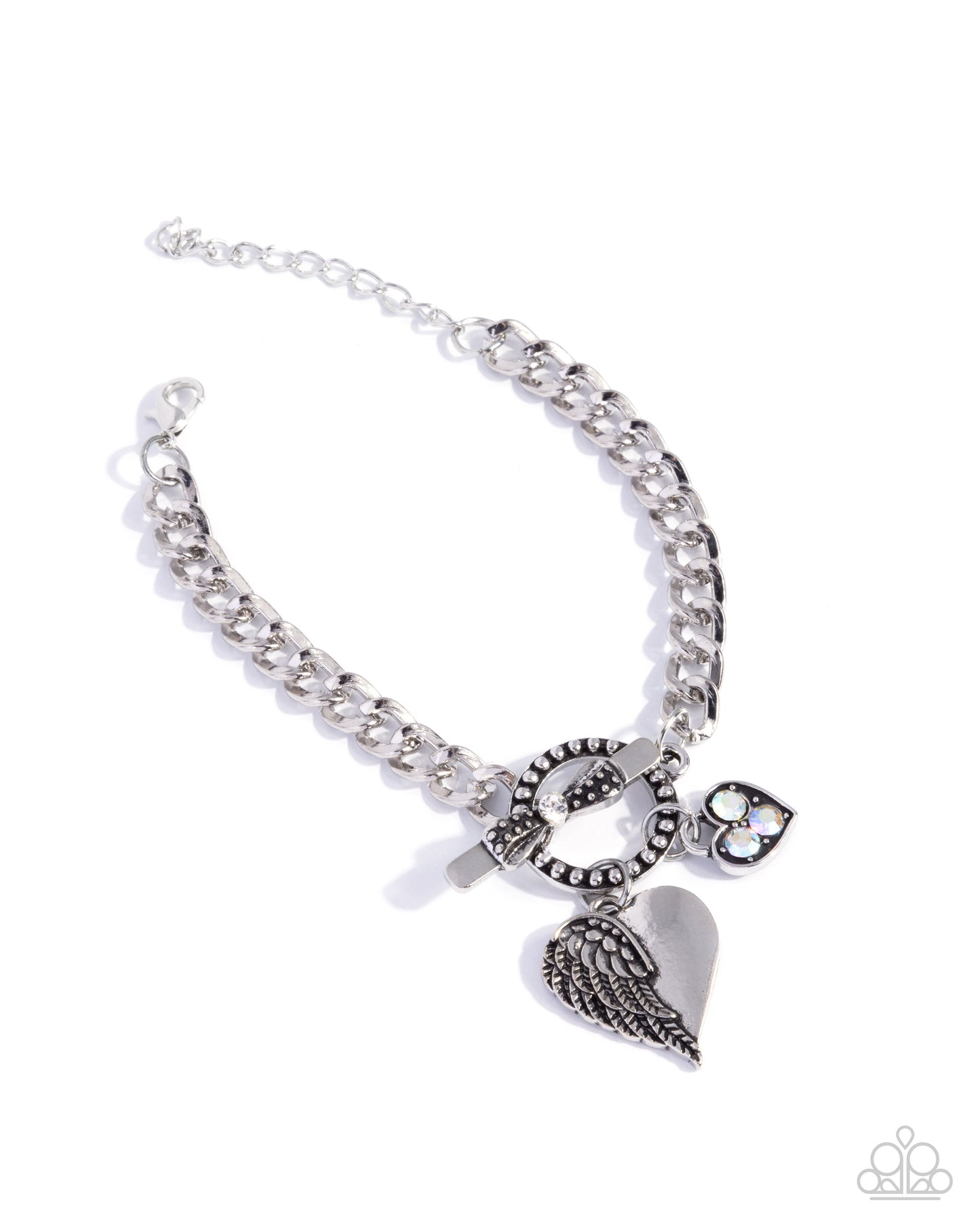 PREORDER ~ Cherub Class - Paparazzi Necklace and Bracelet Heart Set