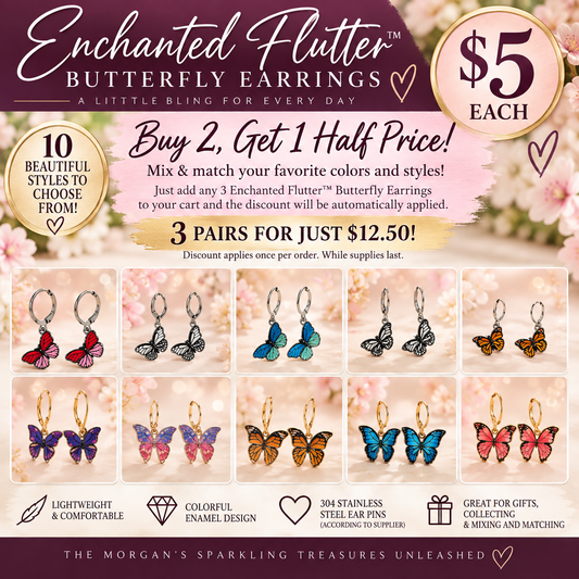 Enchanted Flutter™ Butterfly Earrings