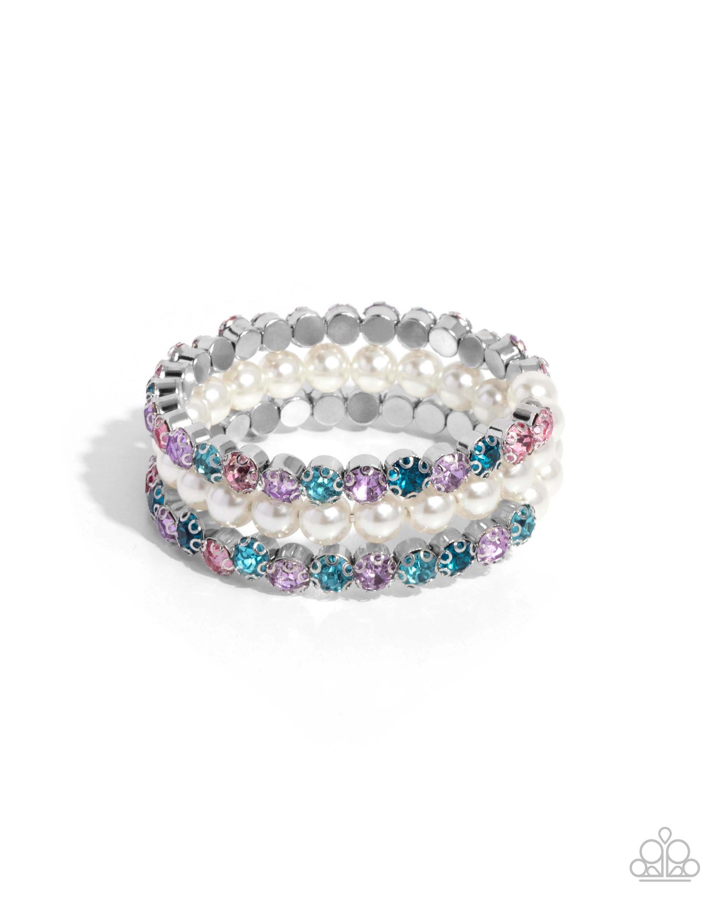 Grandiose Glitz - Multi Paparazzi Infinity Wrap Bracelet $5 Jewelry with Janet Morgan Bracelets