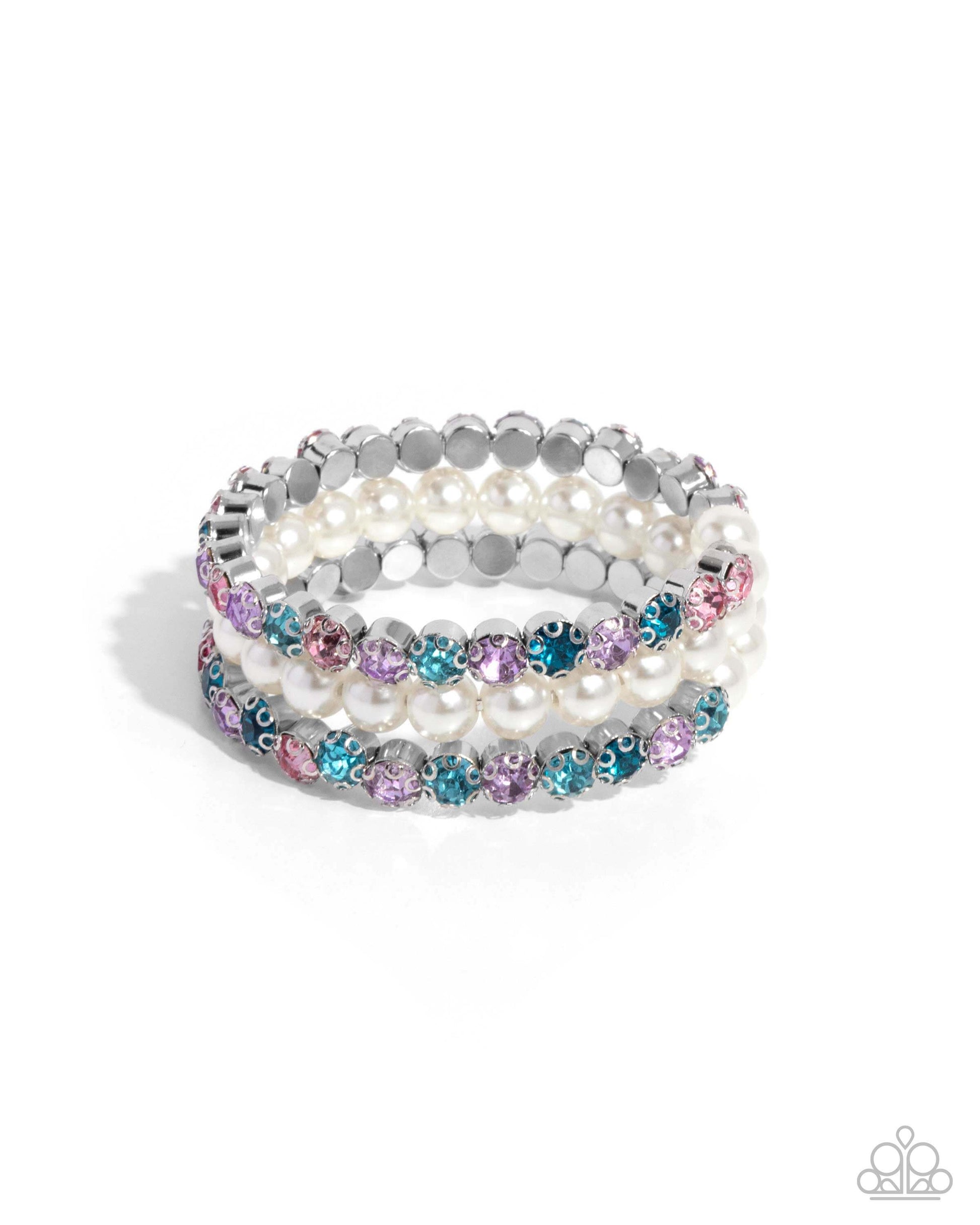 Grandiose Glitz - Multi Paparazzi Infinity Wrap Bracelet $5 Jewelry with Janet Morgan Bracelets