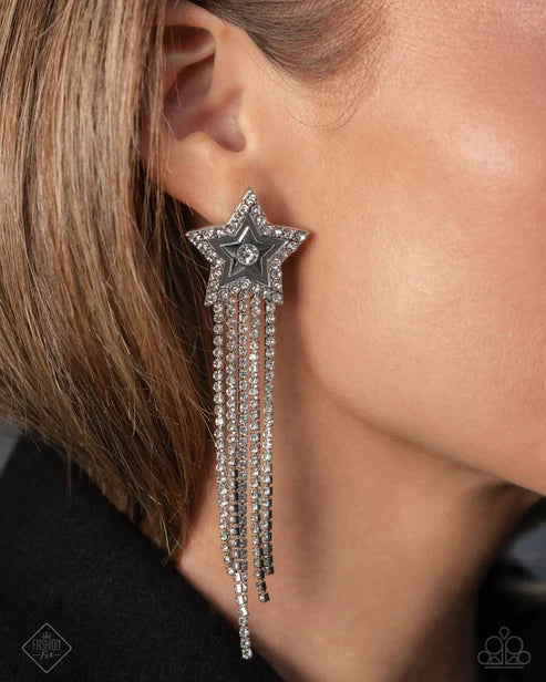 Currently Cosmic - White ♥ Post Earrings