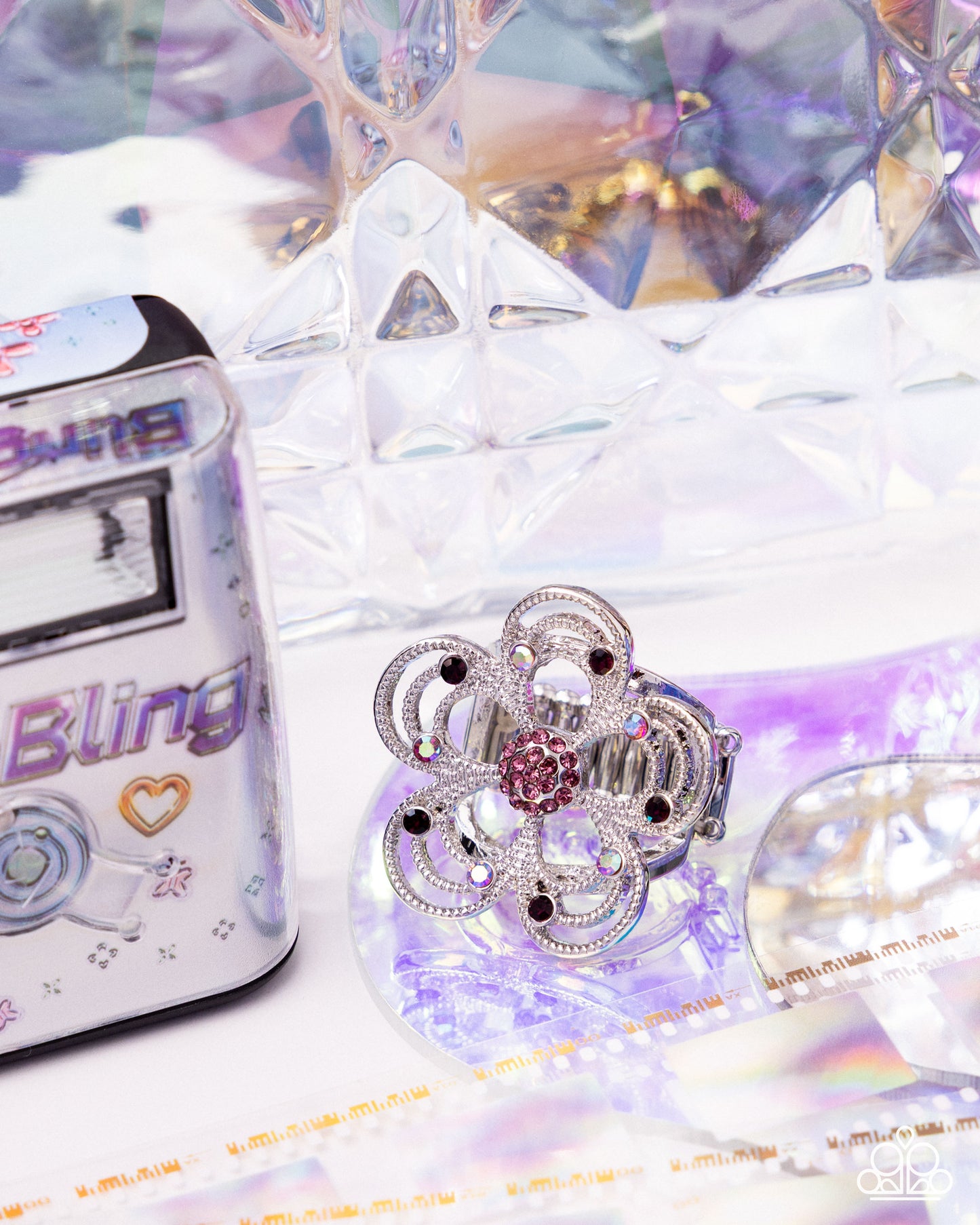 PREORDER ~ Still Studs - Purple Paparazzi Ring