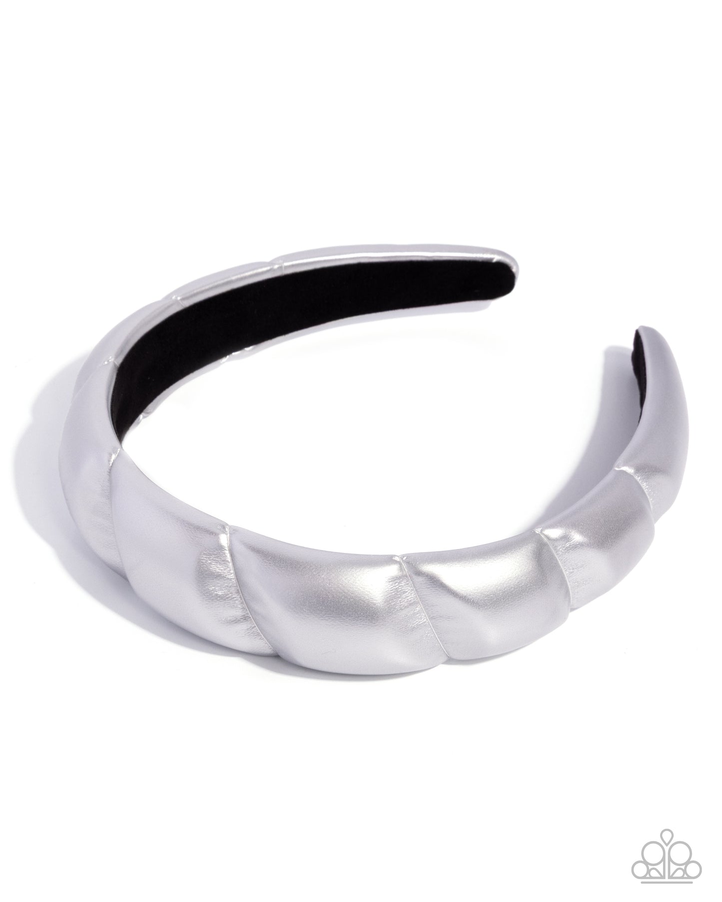 Exclusive Era - Silver Paparazzi Headband