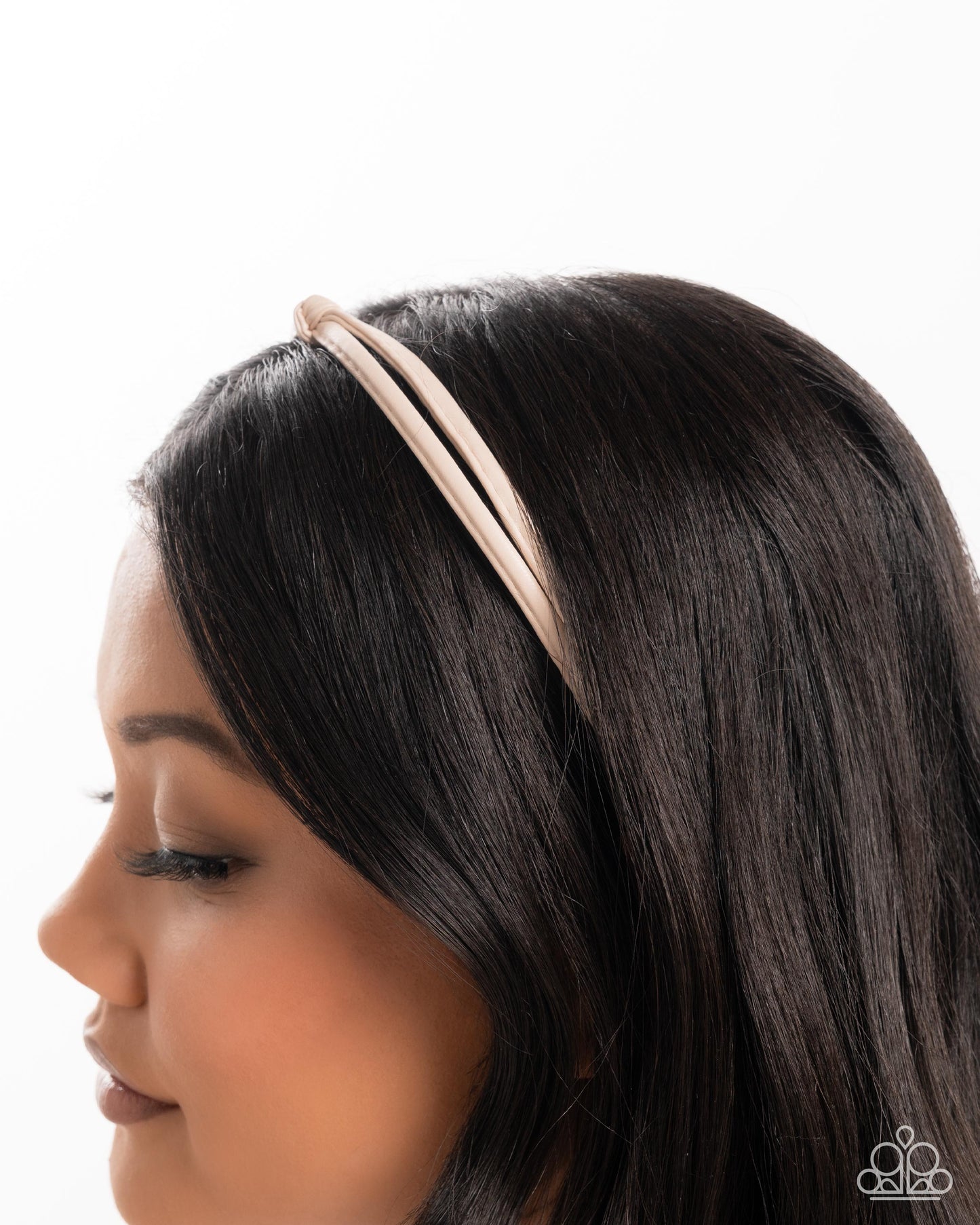 Believe It Or KNOT - White Paparazzi Headband