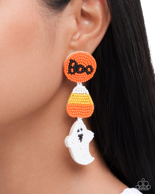 PREORDER ~ SPOOK-taculer Sashay - Multi Paparazzi Halloween Earrings