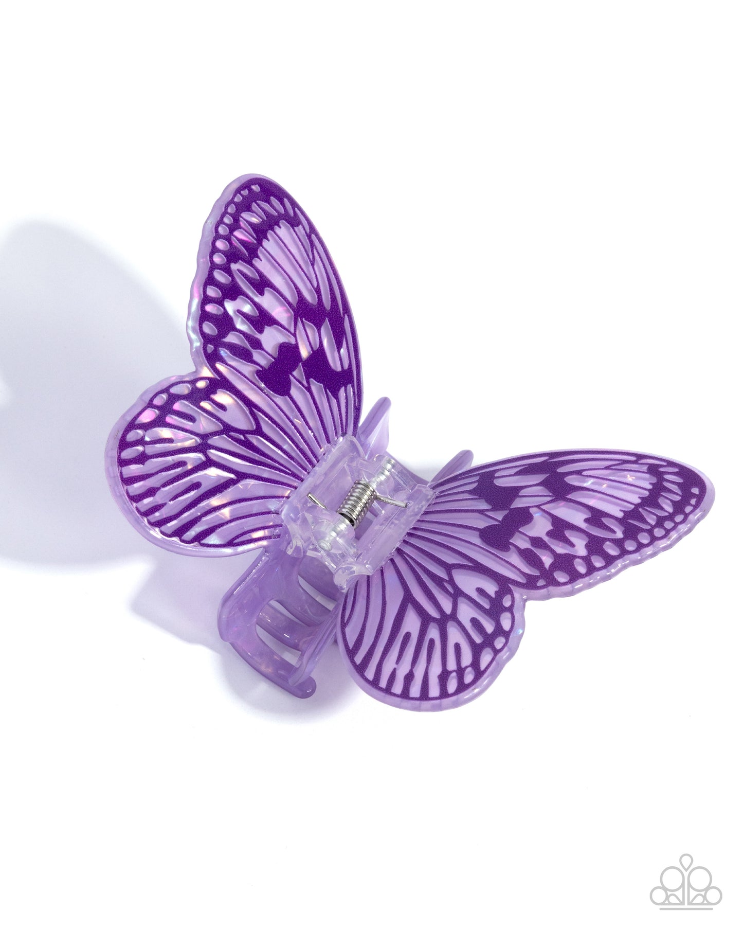 PREORDER ~ Fluttering Focus - Purple Paparazzi Butterfly Hair Clip
