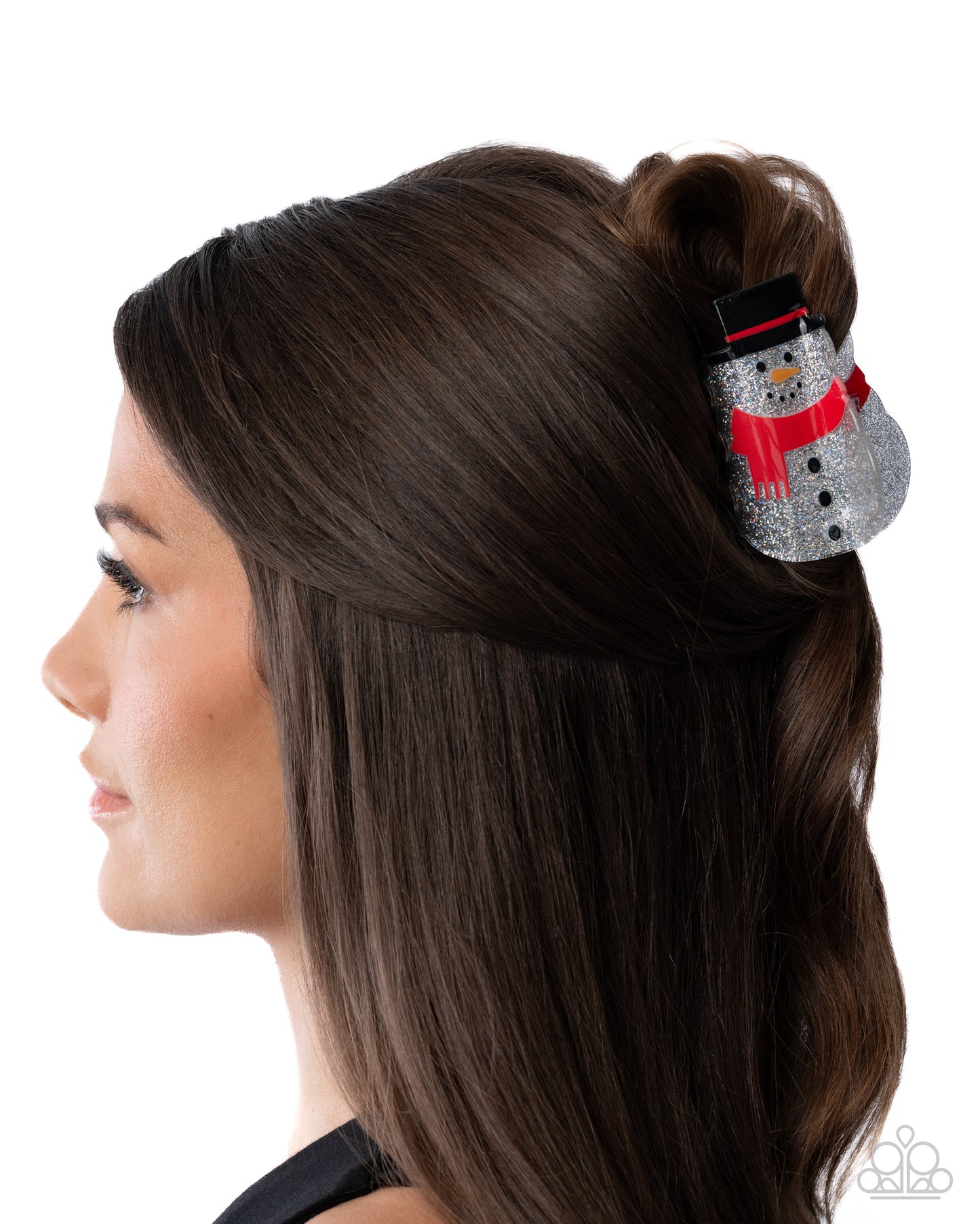 Snowman Serenade - Multi Paparazzi Christmas Inspired Hair Clip