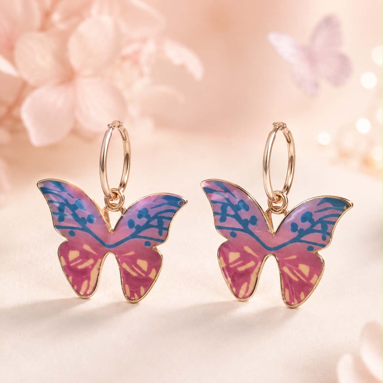 Enchanted Flutter™ Butterfly Earrings