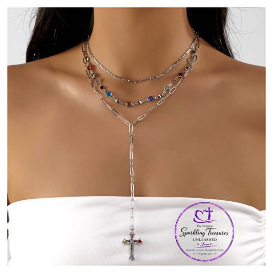 “Layered Faith Glow” Necklace
