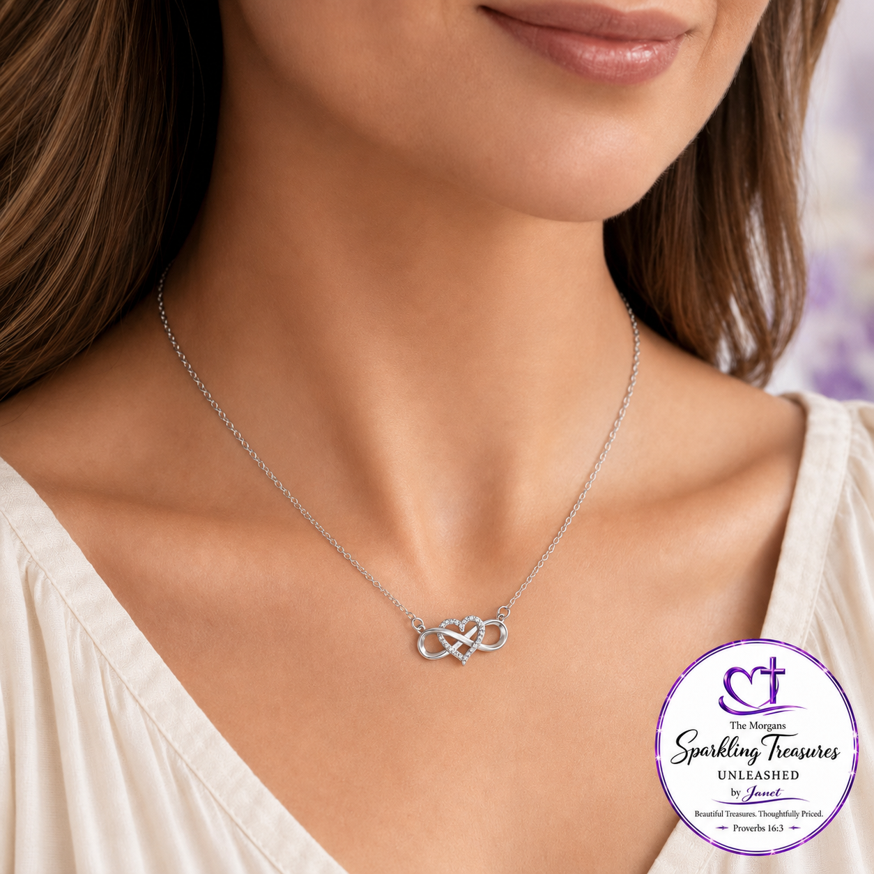Endless Devotion™ Heart Pendant Necklace