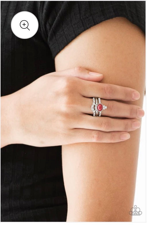 Timeless Tiaras - Red ♥ Ring