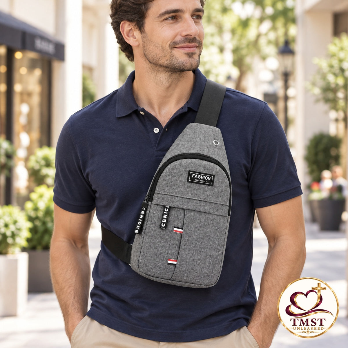 Everyday Explorer™ Crossbody Sling Bag shown in use