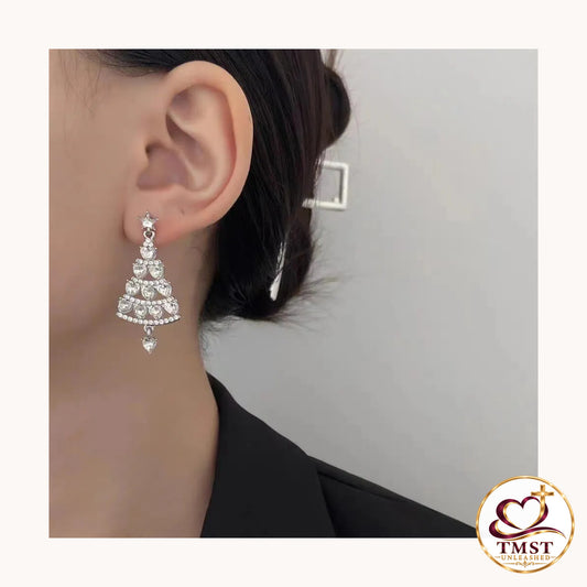 Winter Starlight™ Crystal Tree Earrings product photo