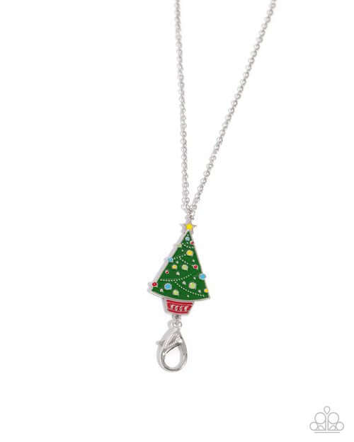 Charming Christmas Paparazzi Lanyard RED $5 Jewelry with Janet Morgan Necklaces