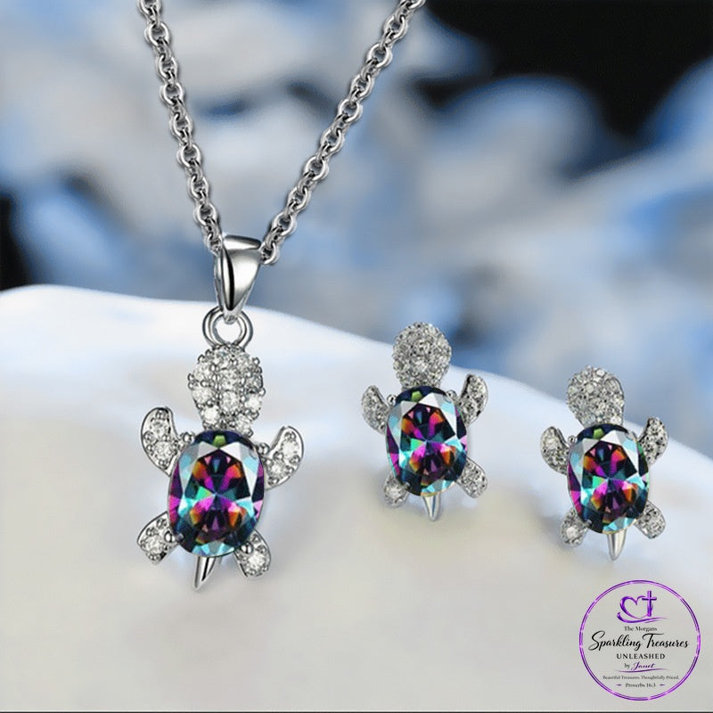 Colorful Journey™ Turtle Jewelry Set
