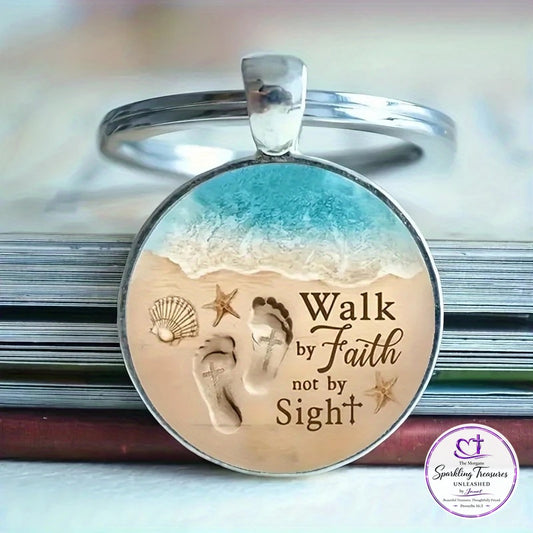 Walk by Faith™ Keychain