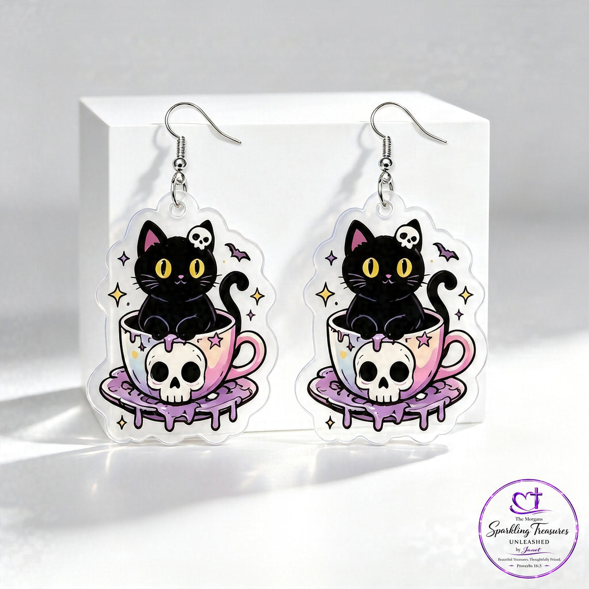 Sweet & Spooky Kitty™ Earrings