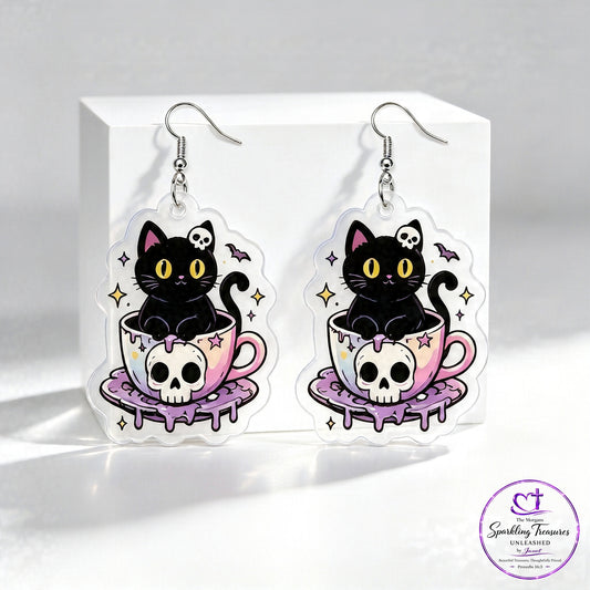 Sweet & Spooky Kitty™ Earrings