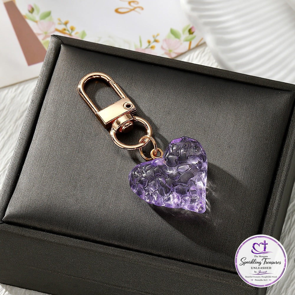 Purple Heart Spark™ Bag Charm