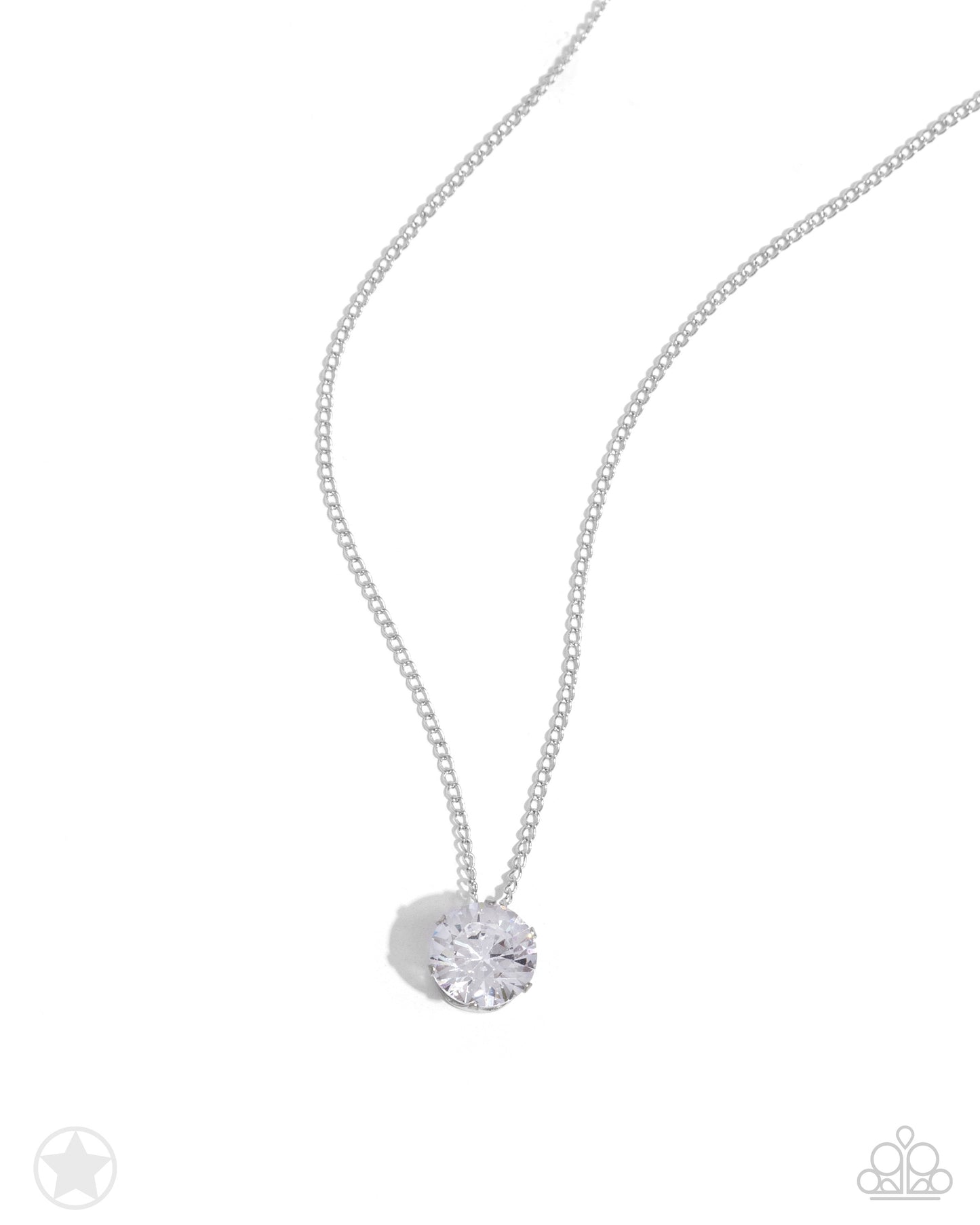 What A Gem - Paparazzi Accesorios Collar Blanco