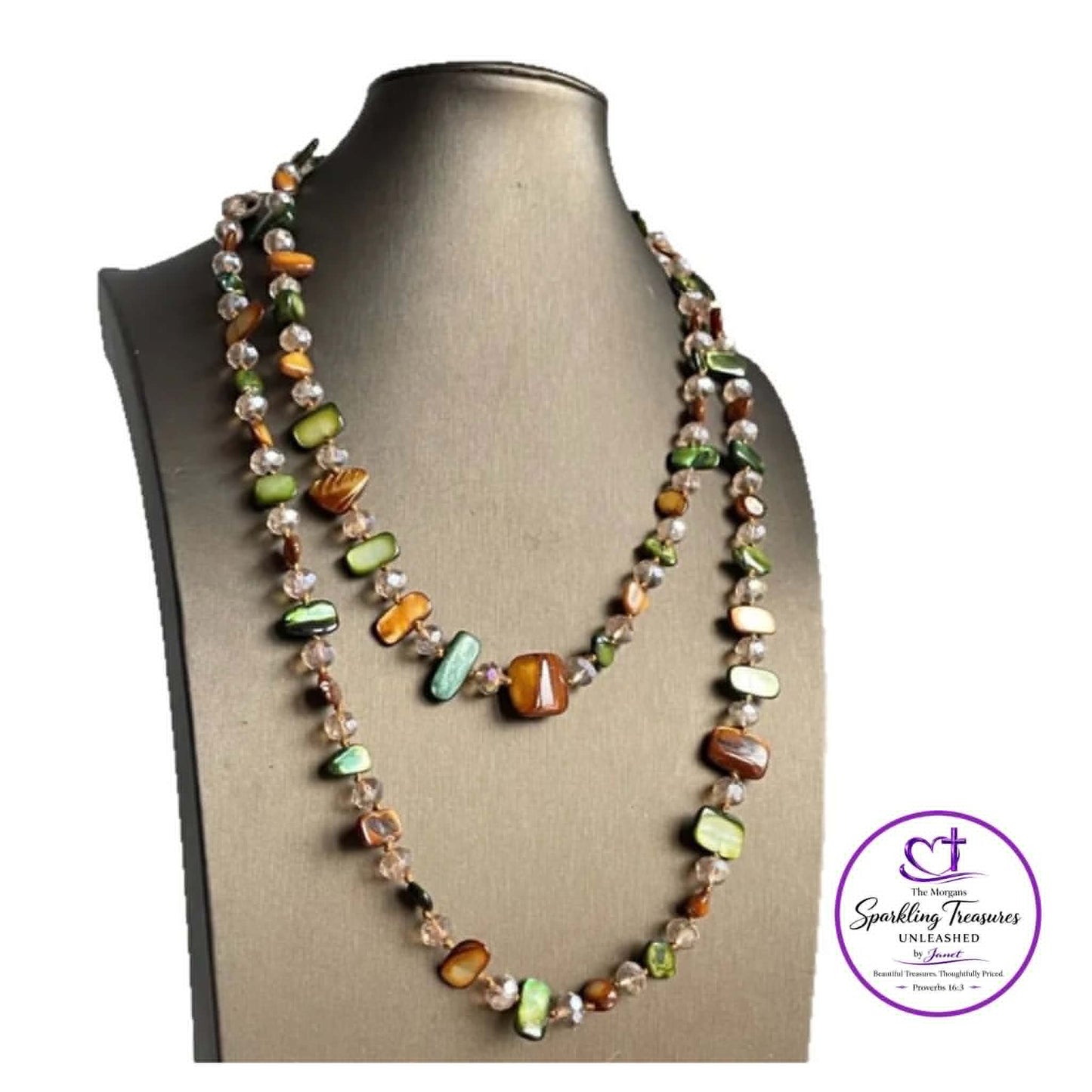 Earthbound Boho Full Length Necklace Multi
