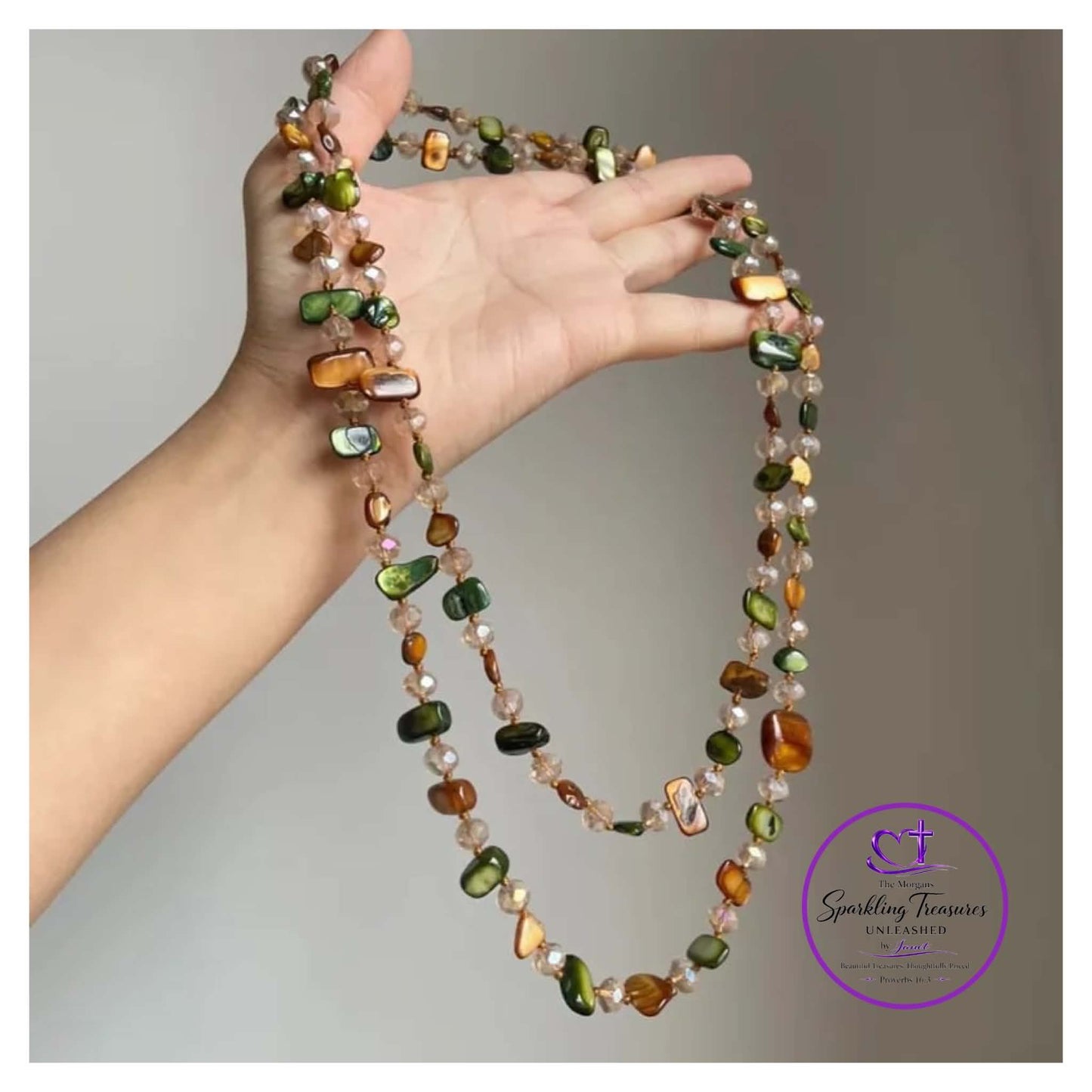 Earthbound Boho Full Length Necklace Multi