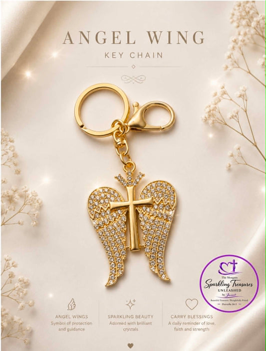 Wings of Grace Keychain