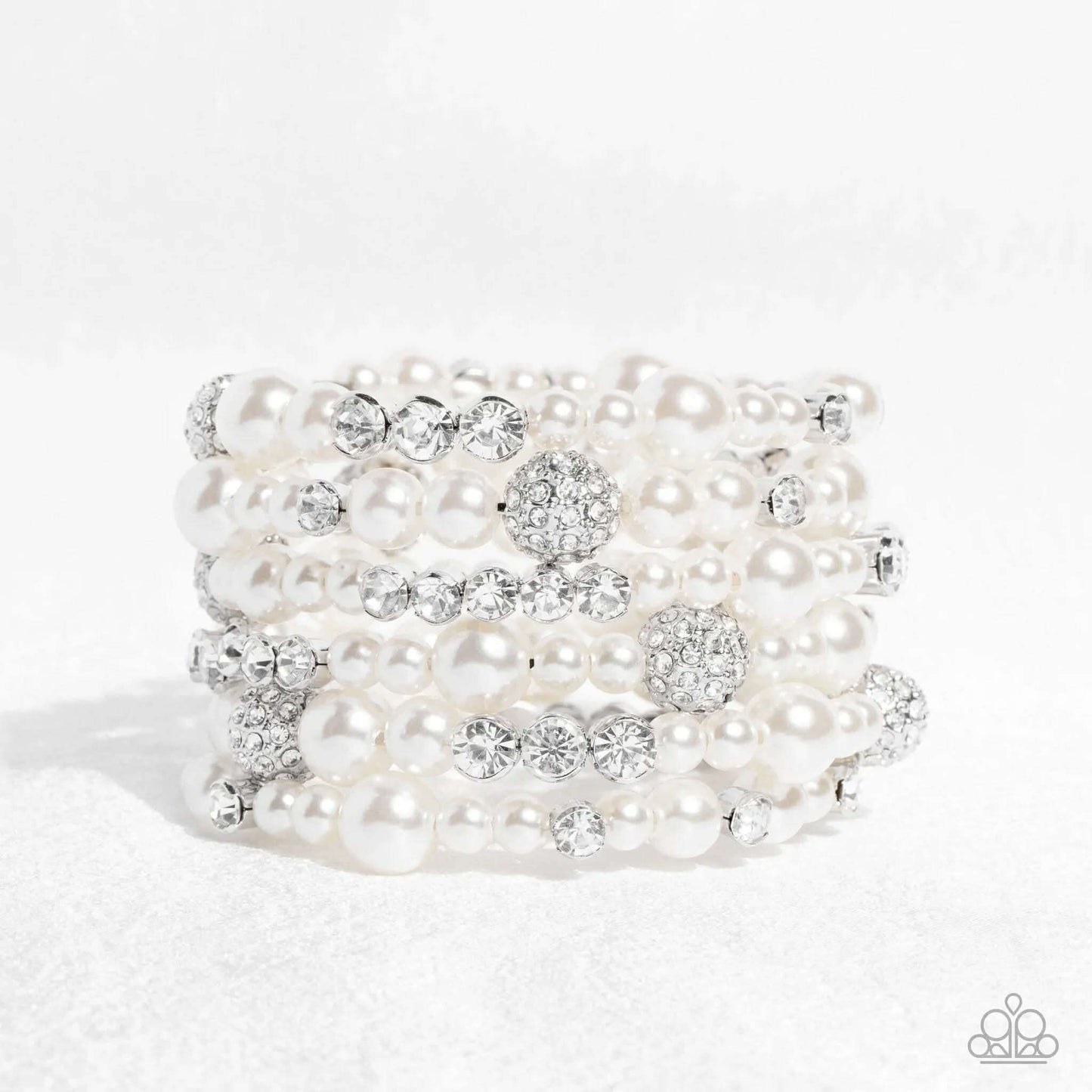 Sentimental Value - White ♥ Zi Collection Piece Accessories,Bracelet,Coil Bracelet,New Arrival,Pearls,Zi Bracelet
