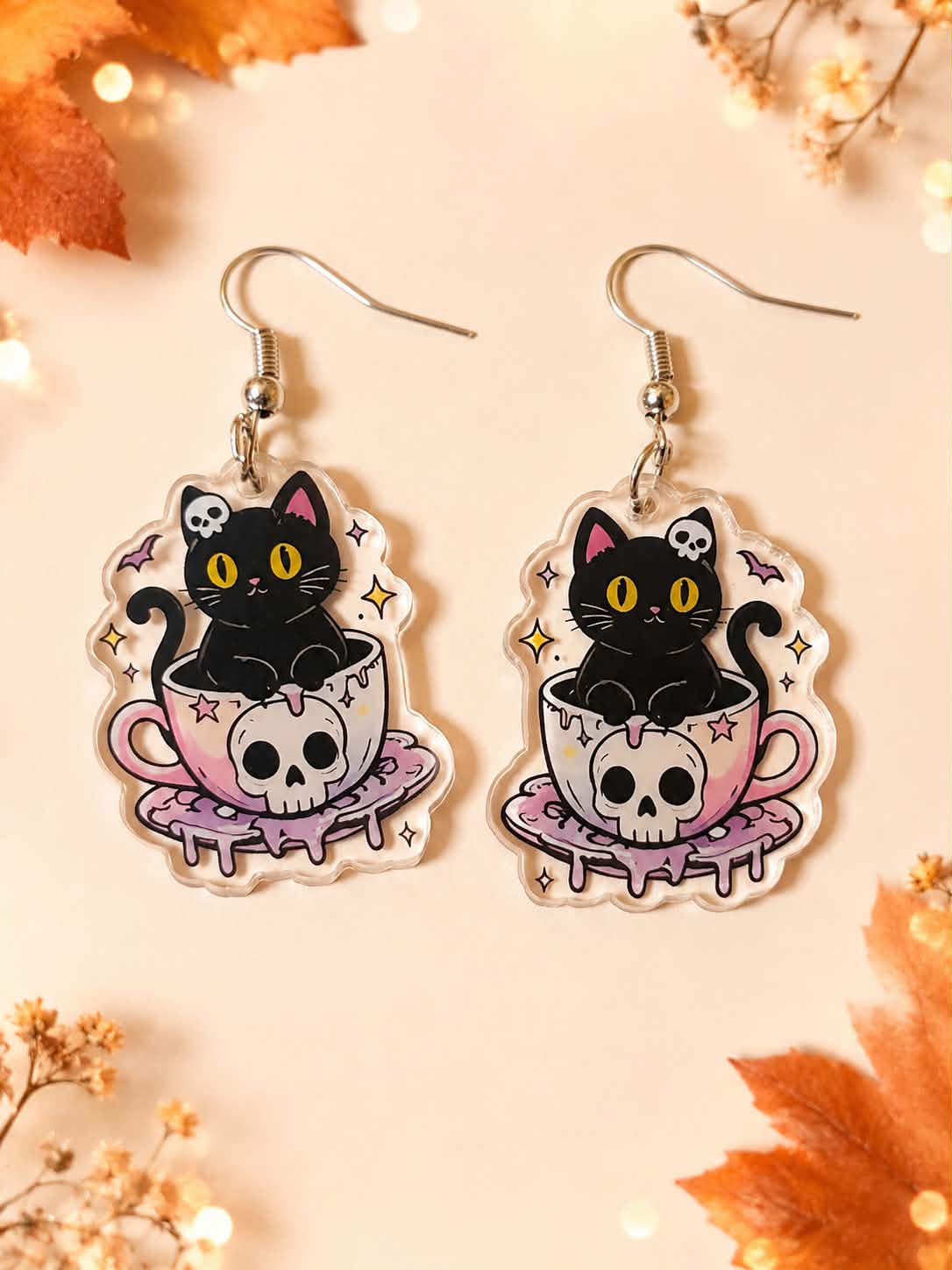Tiny Treasure Halloween Earrings