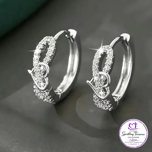 Everlasting Embrace™ Infinity Tiny Hoop Earrings