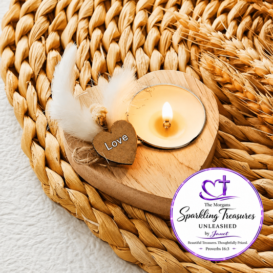 Little Light of Love™ Heart Candle