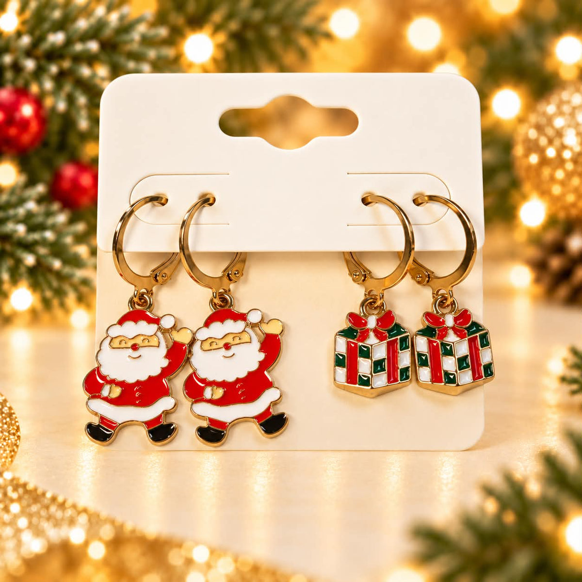 Jolly Favorites™ Christmas Earring Set
