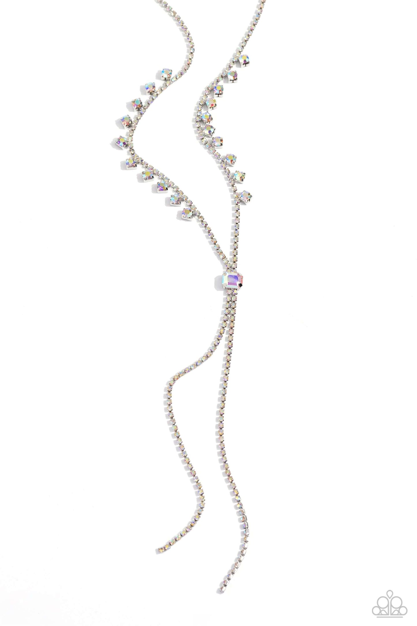 Synchronized SHIMMER - Multi Paparazzi Necklace $5 Jewelry with Janet Morgan Necklaces