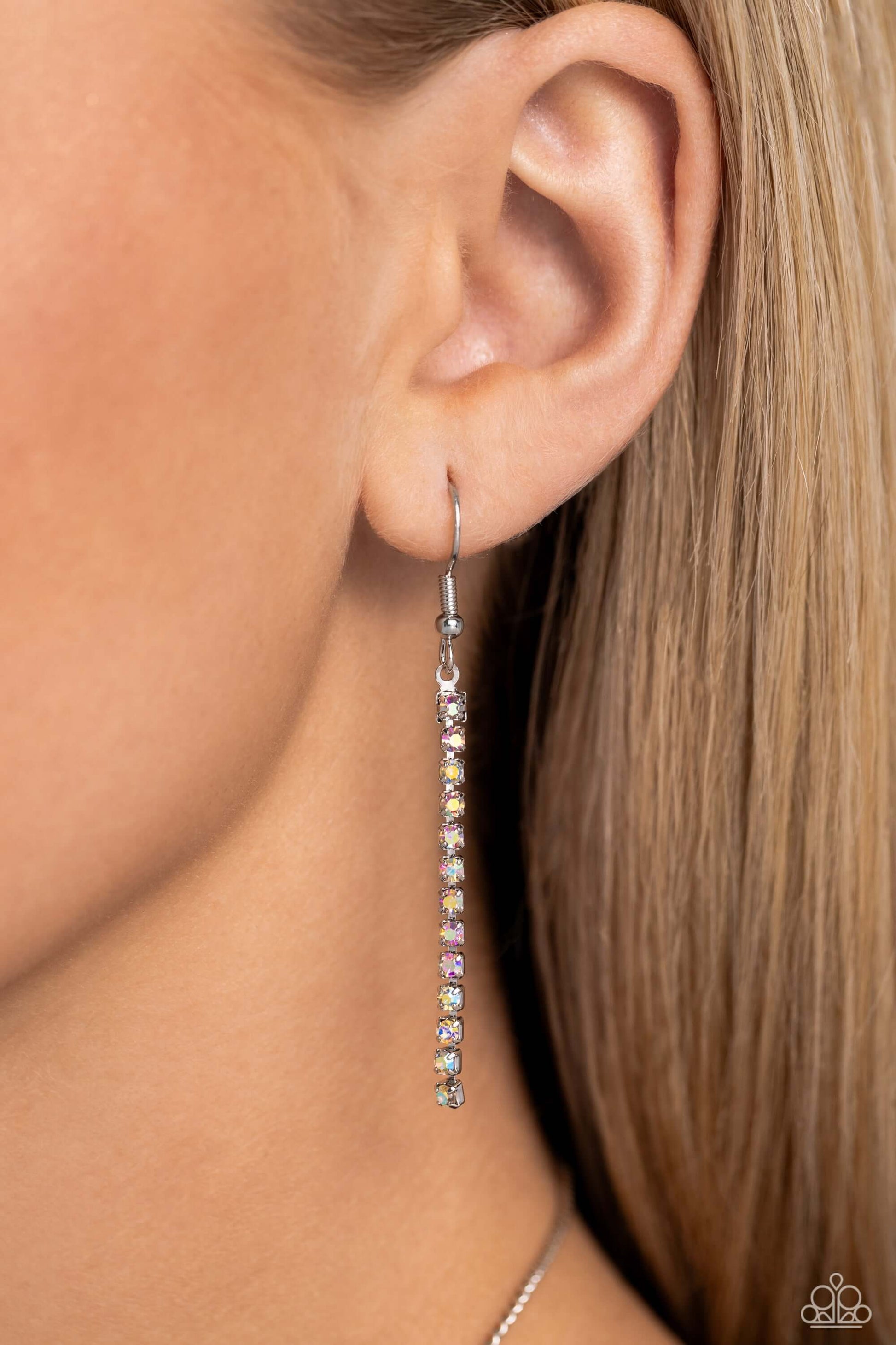 Synchronized SHIMMER - Multi Paparazzi Necklace $5 Jewelry with Janet Morgan Necklaces